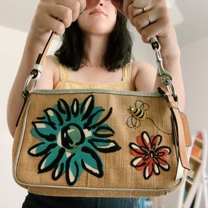 Coach Woven Shoulder Bag